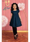 Nevy Blue Colour Arya Cute Baby Reyon Cotton Top With Legis Collection CB-1204